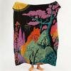Artist Y Yayoi K Kusama a Art Throw Flannel Throw Blanket Suitable for Sofa Living Room Bedroom