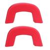 Oven Mitts Silicone Side-Handle Pot Holders Red