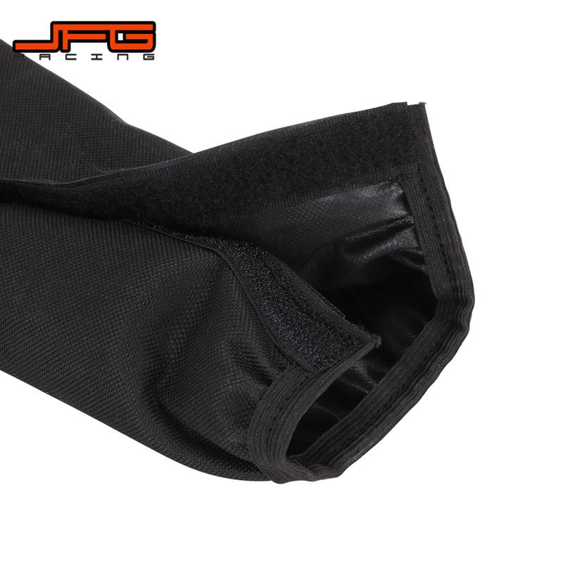 Motorcycle 270mm 350mm Rear Fork Shock Absorber Cover Protector Guard Suspension Cover Wrap Set For ATV Quad Dirt Bike Motocross
