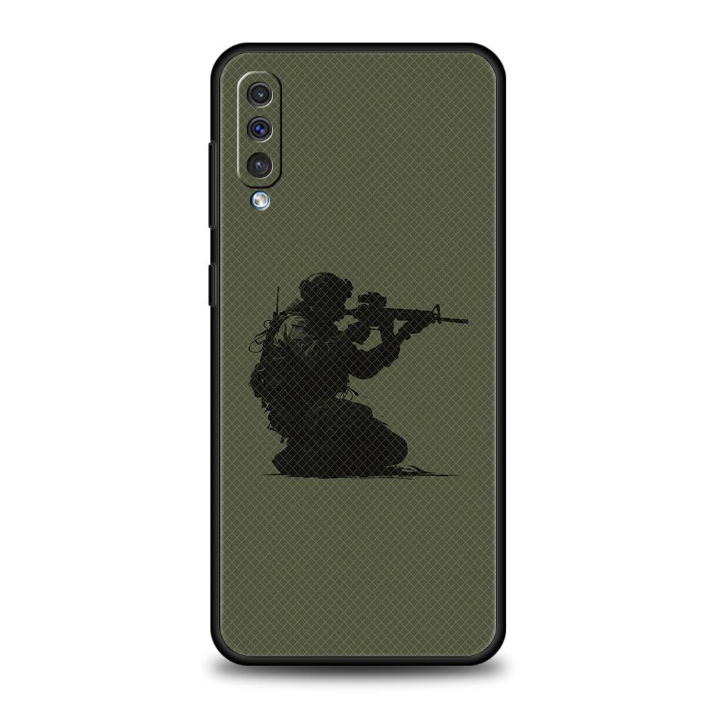 Custodia Militare Esercito Forze Speciali Per Samsung A56 A36 A26 A24 A12 A14 A16 A50 A70 A20E A22 A40 A34 A54 A42 A52 5G A04s A06 Copertura