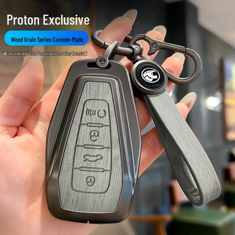 Proton Car Key Covers: Premium Zinc Alloy Case for X50 & X70, Men's & Women's Styles