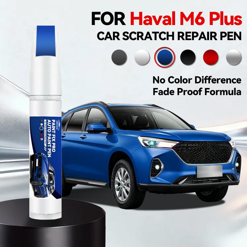 Fahrzeug zur exklusiven Nutzung Für Haval M6 Plus 1990-2026 Lackreparaturstift Ausbesserungsstift Kratzerentferner DIY Autozubehör Schwarz Weiß