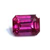 Certified Natural Dark Pink Ruby Emerald Cut 10-12 Ct Stunning Loose Gemstone