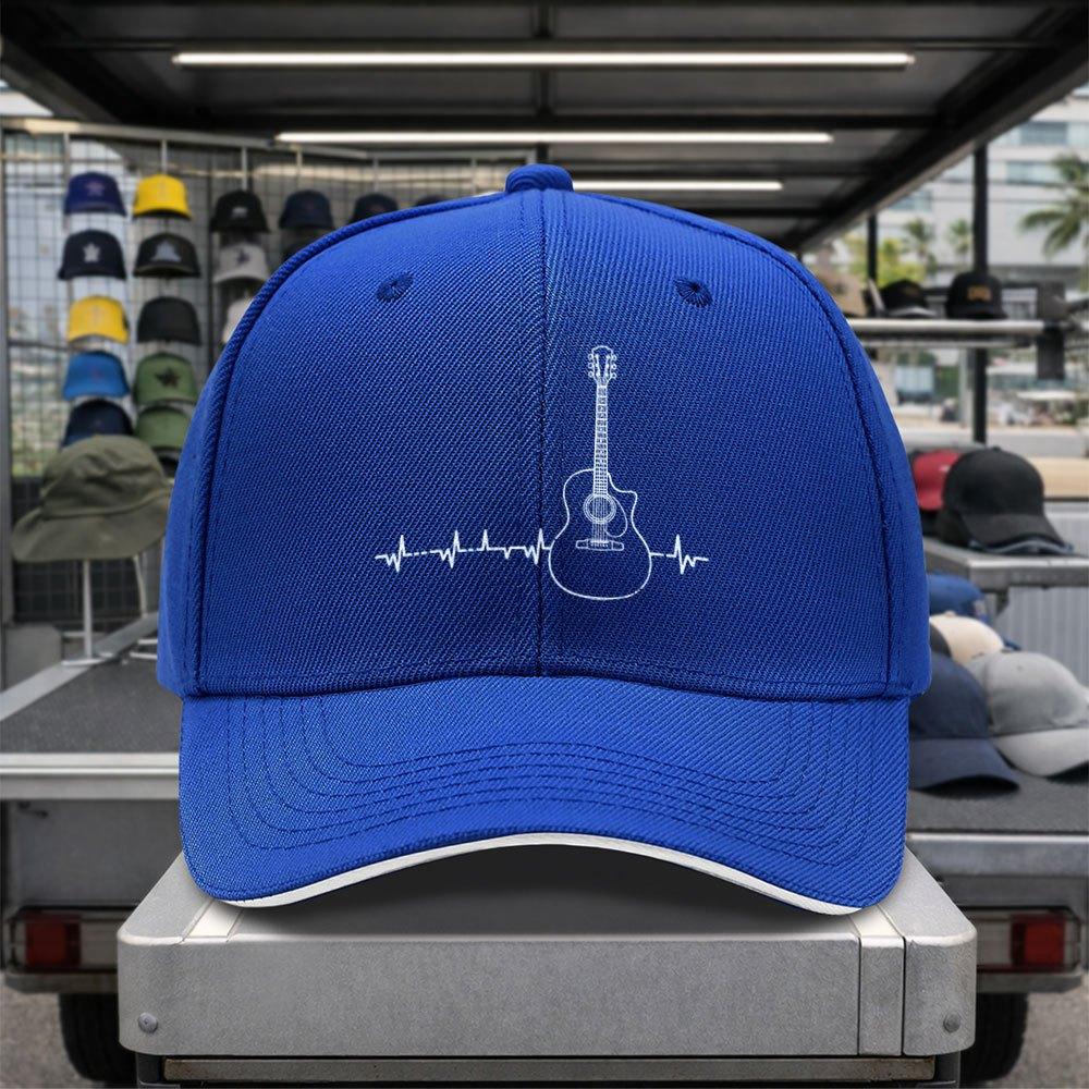 Mens Funky Duckbill Baseball Cap With Guitar Wave Pattern Lightweight Suitable For Backto Graduation Fathers Day Gifts H