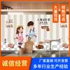 New Household Kitchen Oil-Proof Sticker Waterproof And High Temperature Resistant Stove Wall Sticker Cartoon Aluminum Foil Self-Adhesive Tile Sticker