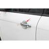 2013-2019 Side Door Bowl Cover Trim Chrome Exterior For Ford Escape Kuga