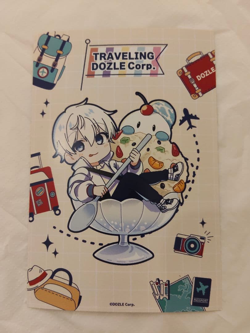 [USED] TRAVELING Dozle Company Bonus Orafu-kun Postcard