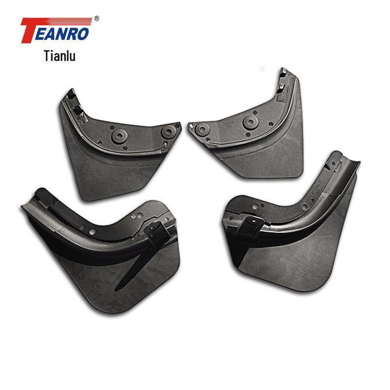 

Tesla Model Y Mudguards: Front & Rear, Anti-Scratch Sand Guards, Decorative Protective Accessories Black чёрный