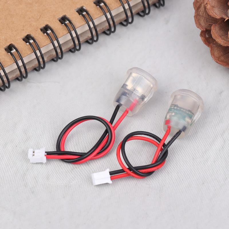 1/3/5Pcs Type C Female Socket Jack Connectors Waterproof 2 Wire Pigtail Cable With Led Lights 3A 5V Fast Charger Power Port