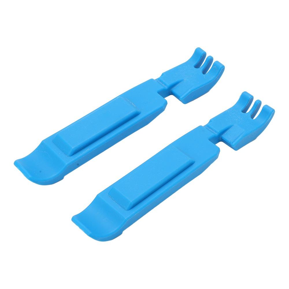 2PCS Lightweight Bicycle Tire Levers 12.5cm Length Tire Removal Tool Mountain Bikes