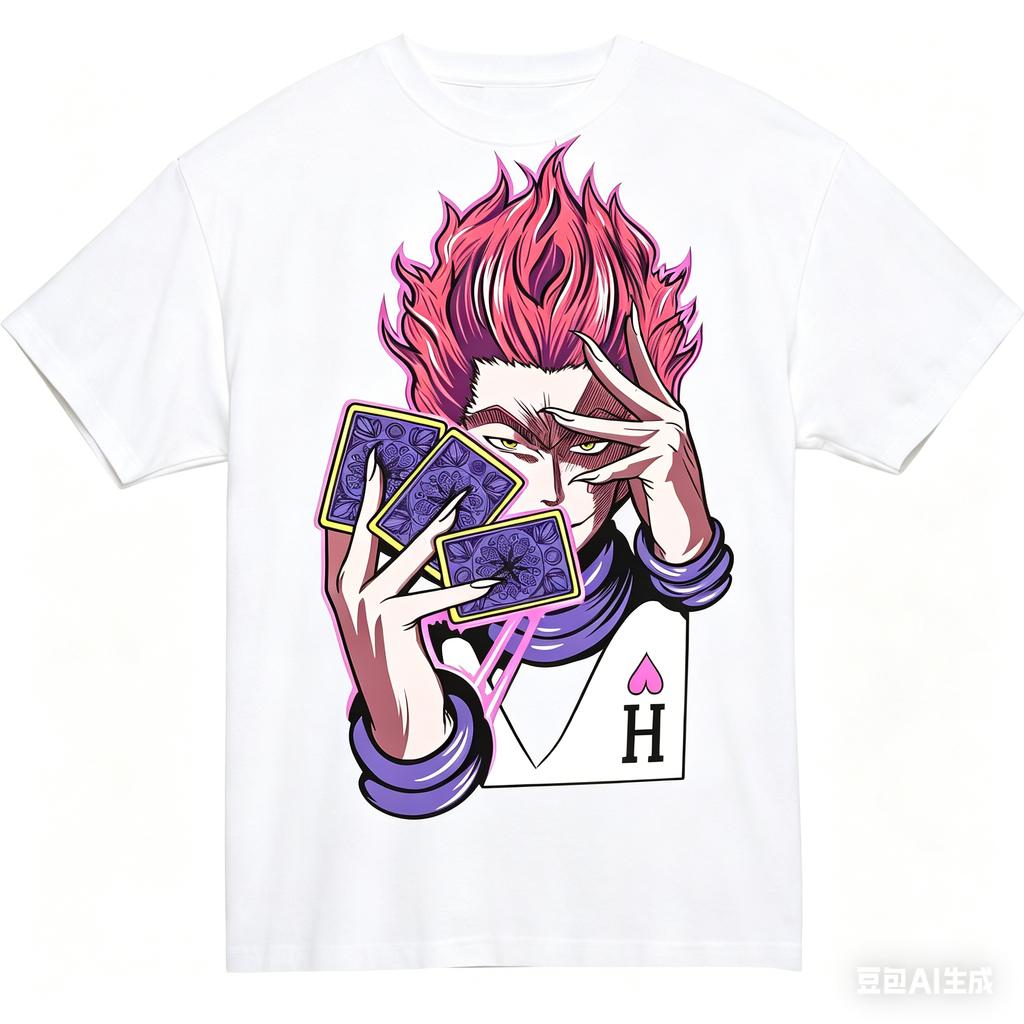 HUNTER X HUNTER Cotton T-shirt personality Clothes Model Anime Tshirt Yearround clothing Plus S