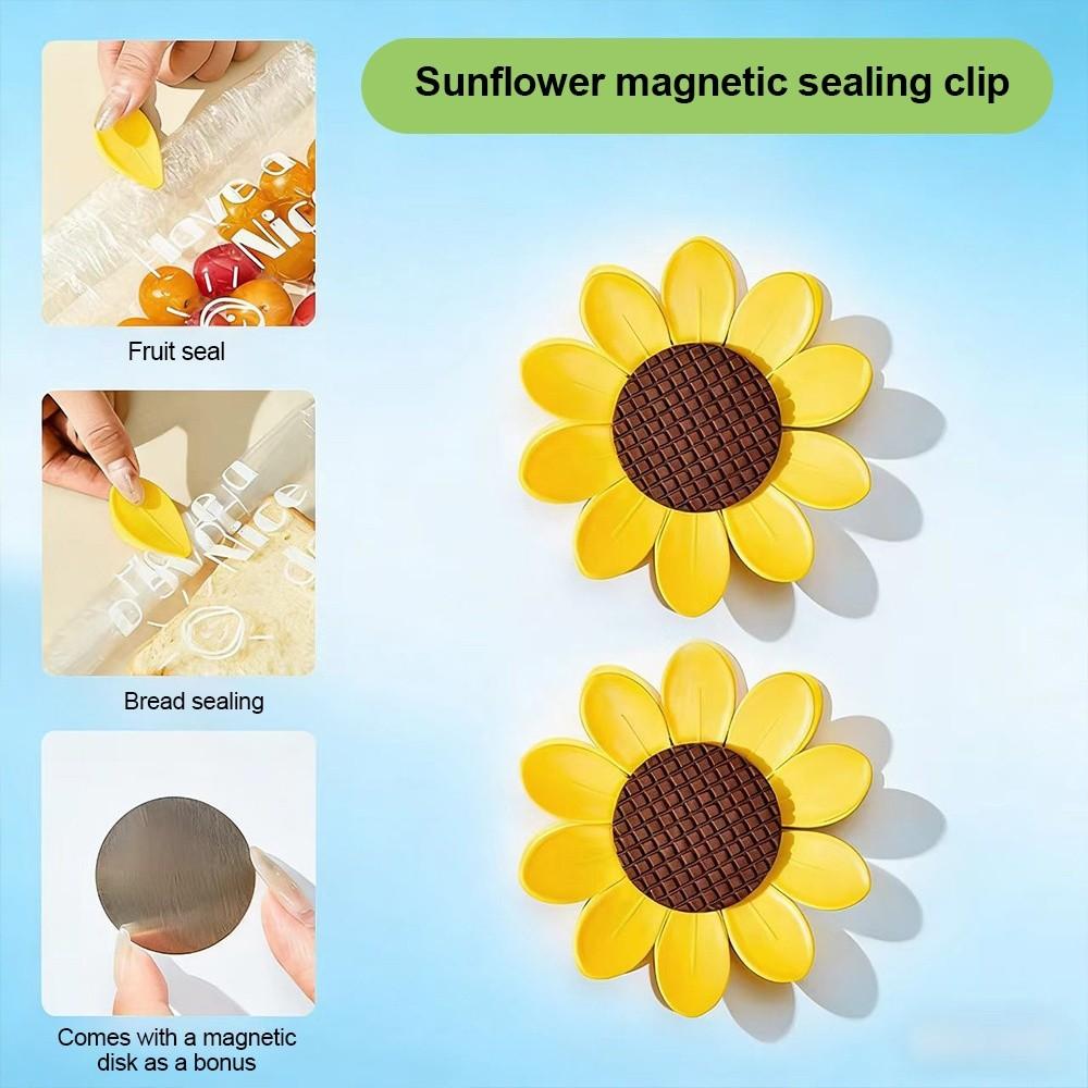 Multifunctional Magnetic Fridge Magnets 2 in 1 Chip Clips for Snacks  Kitchen Accessories