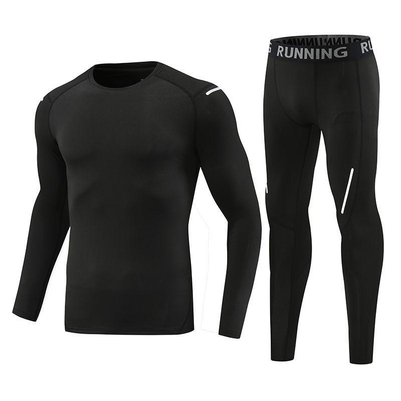 Unisex Quick-Dry Sports Suit: Long Sleeve & Pants for All Ages