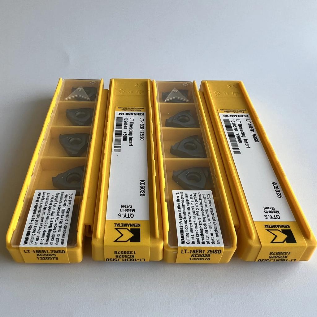 Original / LT-16ER1.75ISO KC5025  /  Industrial Indexable Carbide Inserts 10 Pcs
