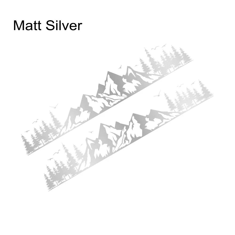 Car Sticker Van Camper Vinyl Decal Mountain Forest Decoration For Truck Camper RV Bus Caravan Body Auto Tuning Decor Accessories