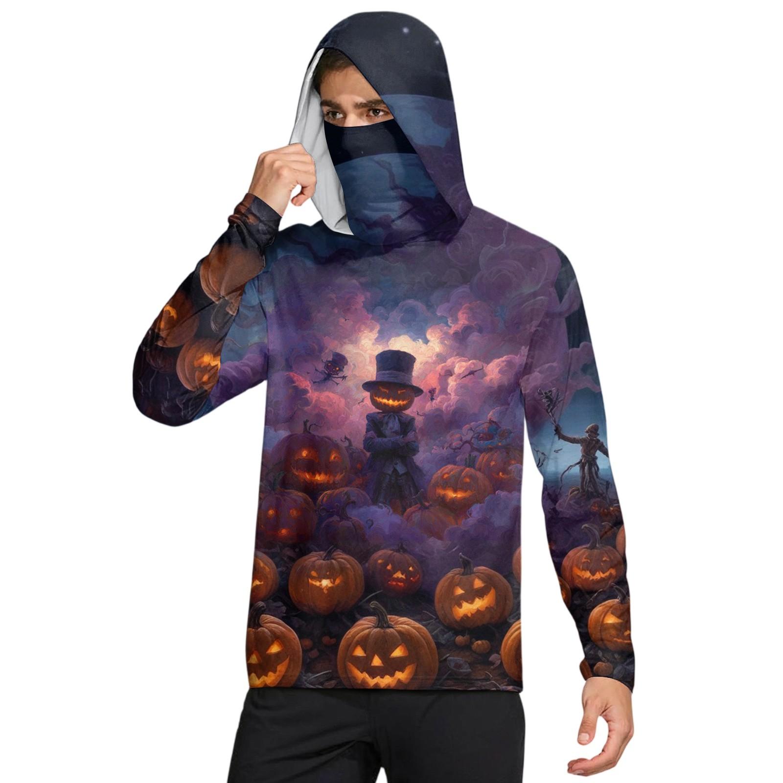 

Men s UPF50+ Sun-protective Shirt, Quick-drying Long-sleeved Shirt, Running Exercise Fishing Shirt XXL