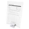 Carl Office Papierdokumentenhalter mit A4 10 Ständern, Klemme, Schreibtisch, Weiß, Kompatibel, Blätter, PS-20-W