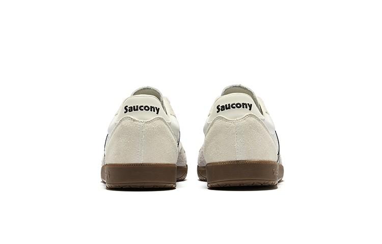 Saucony Low Top Casual Training Running Shoes Unisex White Gray Black - S79057-1
