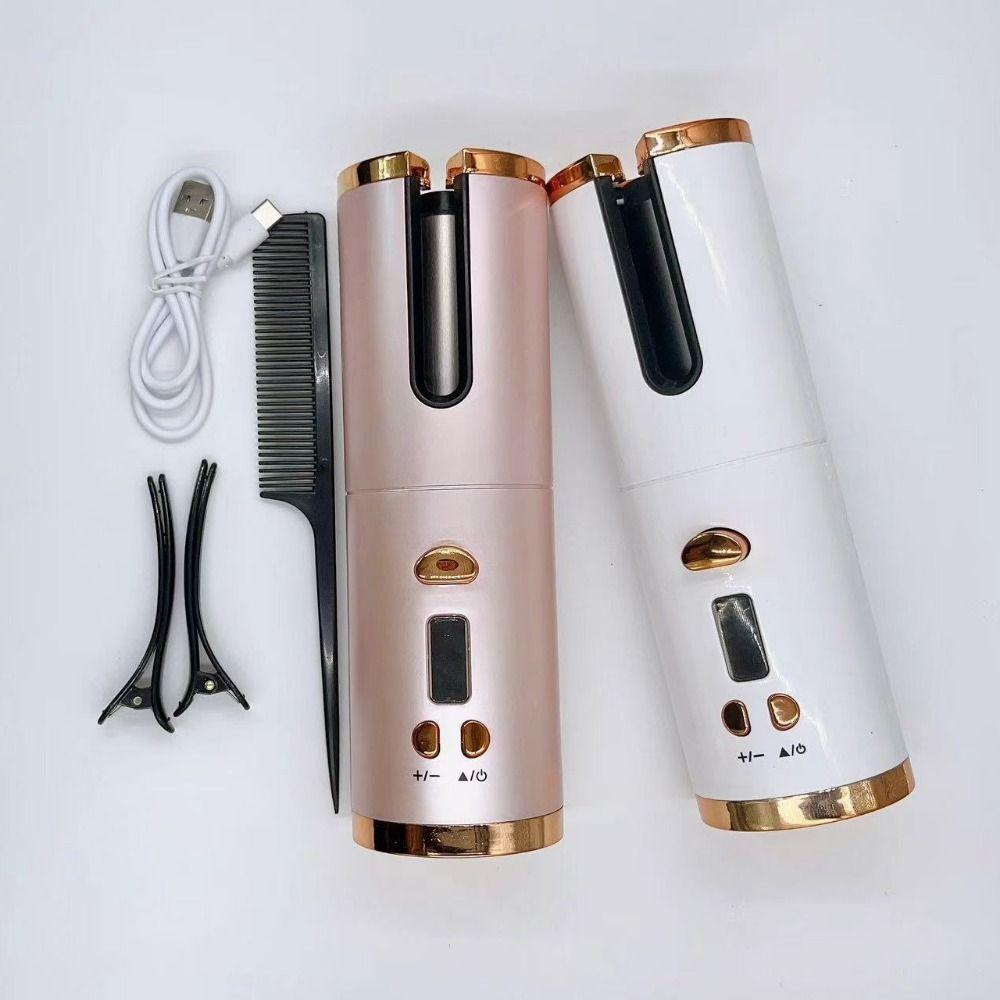 Wireless Electric Hair Curler Portable Cordless Automatic Curler  Hair Styling Tool
