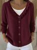 Women's European Lace-Trimmed Knit Cardigan: Button-Up, Solid Color, Lapel Sweater Coat for Autumn/Winter