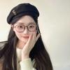 Japanese Retro Woolen Beret Female Face Small Korean Versatile Cartoon Bear Fashionable Temperament Painter Hat