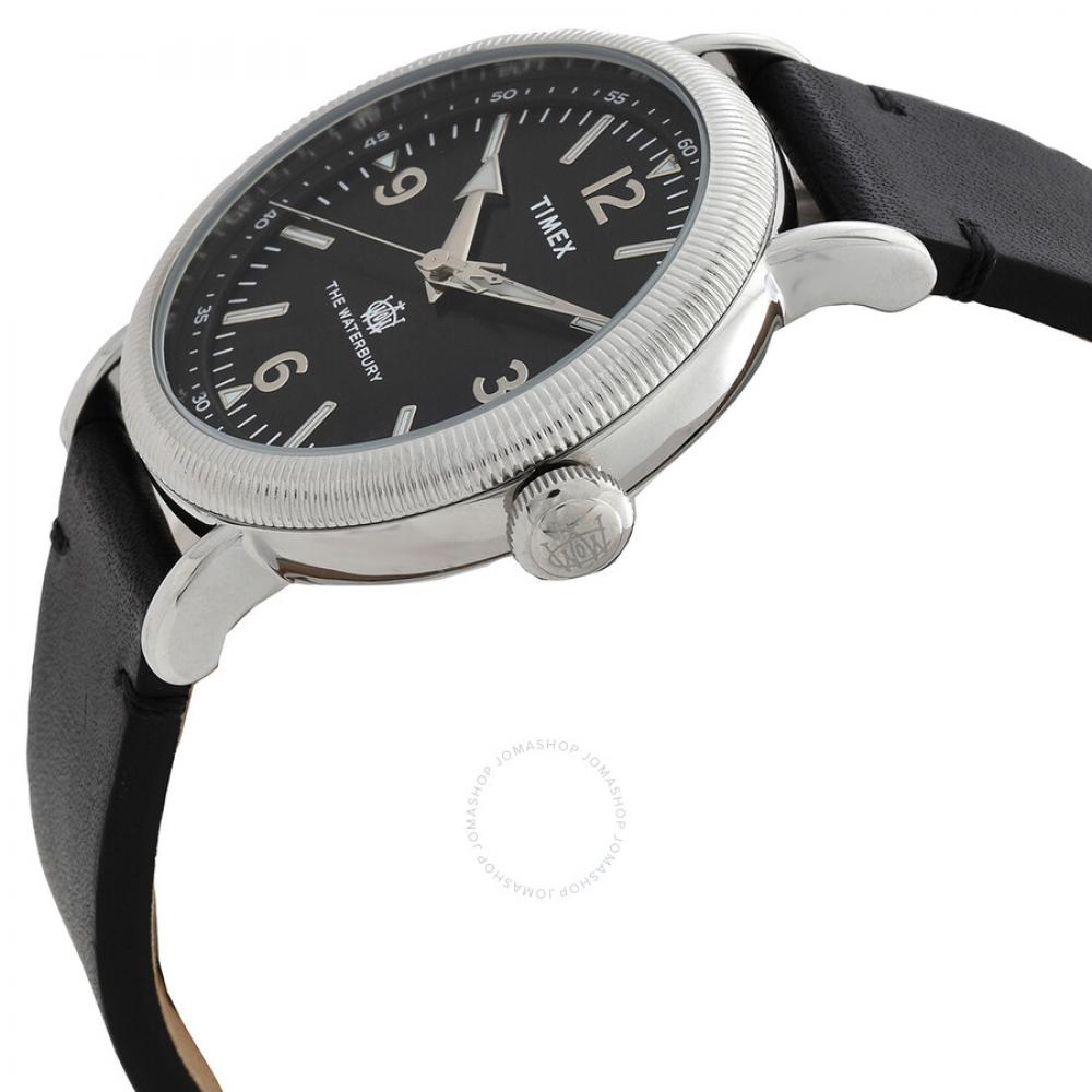 Timex Waterbury Standard Quartz Black Dial Men S Watch Tw2w20200