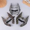 Viking Style Half-Face Mask Plastic Anime Mask Helmet Cosplay Masks Halloween Costume Accessories Party Props