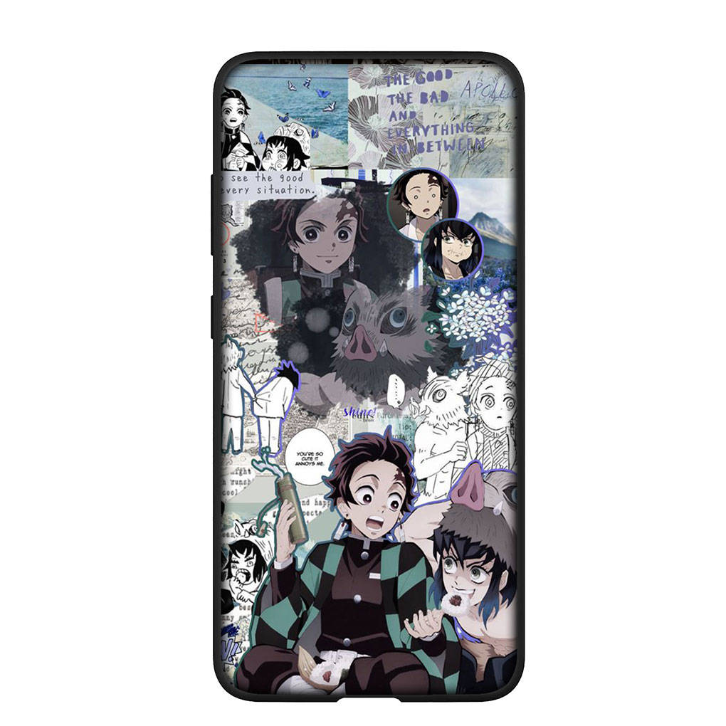 Phone Case for Samsung Galaxy S24 S23 iPhone 16 15 14 Xiaomi Redmi Note 13 12 11 8 Plus 9 Pro Max X XR OPPO Huawei Agatsuma Zenitsu Demon Slayer Cover