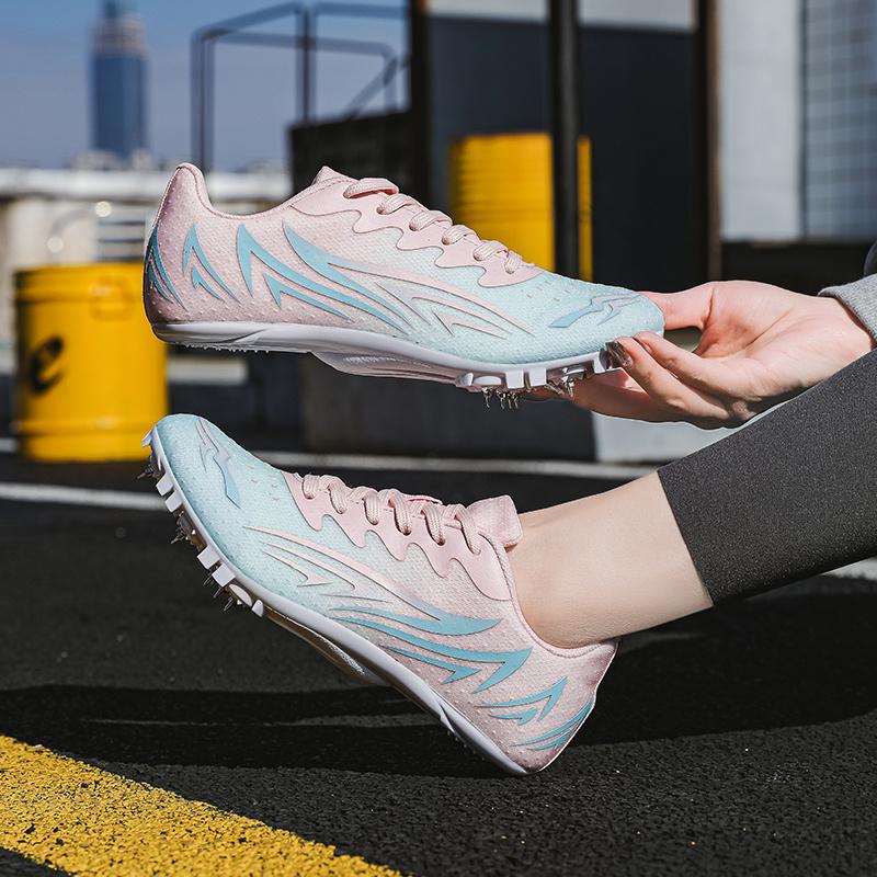 Vânzare Fierbinte Pantofi Sport Bărbați Pantofi cu Crampoane de Alergare Profesionali Adidași Sport Femei Respirabili Confortabili Pantofi cu Cuie Bărbați pentru Antrenament