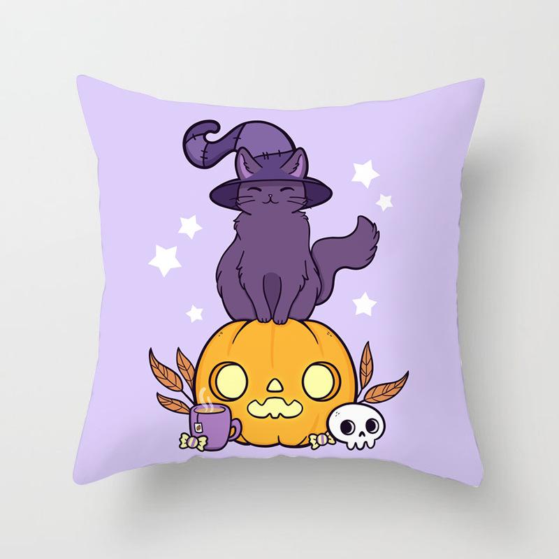 New Halloween Pumpkin Series Home Decoration Pillow Cushion Halloween Pillow Cover