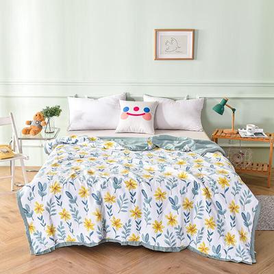 Red Bean Floral Summer Air Conditioning Quilt