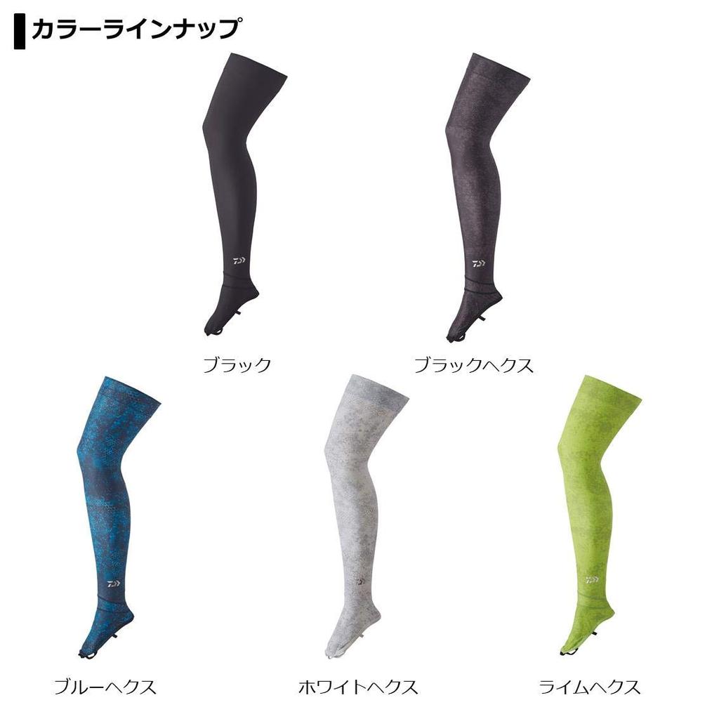 Daiwa Cool Leg Cover Lime Hex M DA-53020