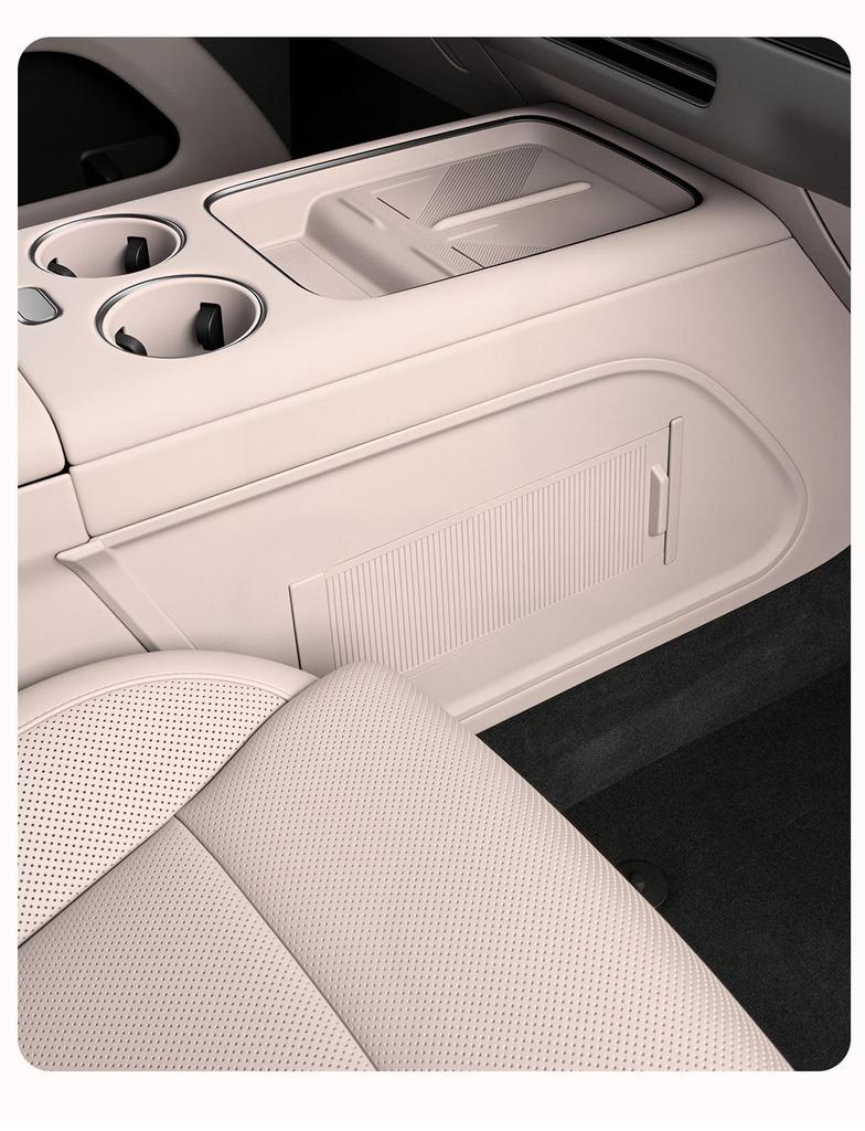 Ideal i6/i8 Center Console Privacy Organizer: Car Interior Storage Box