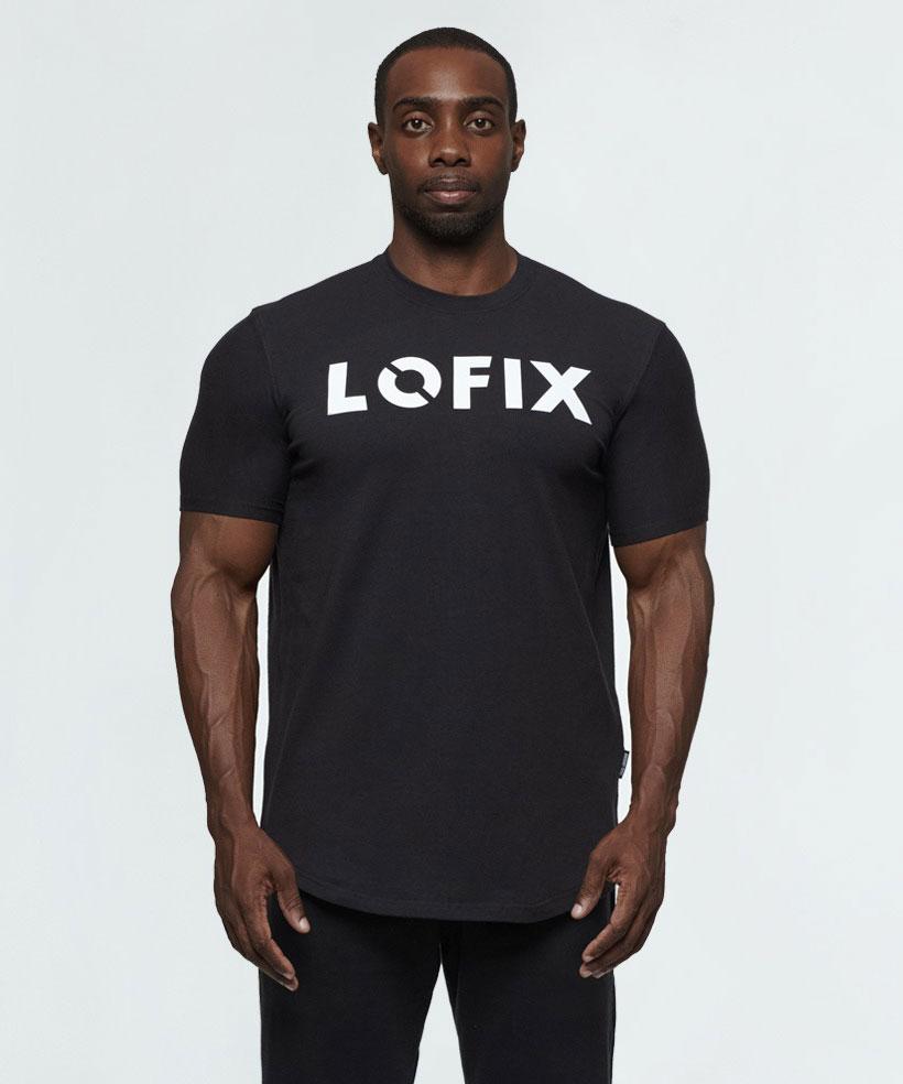 Ropix Modal Spandex Muscle Fit Short Sleeve 3 Colors Charcoal/Xl
