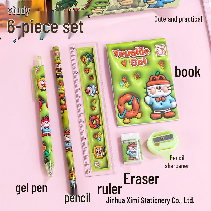 Kids' Stationery Set: Pencil Case for Back To School & Gifts