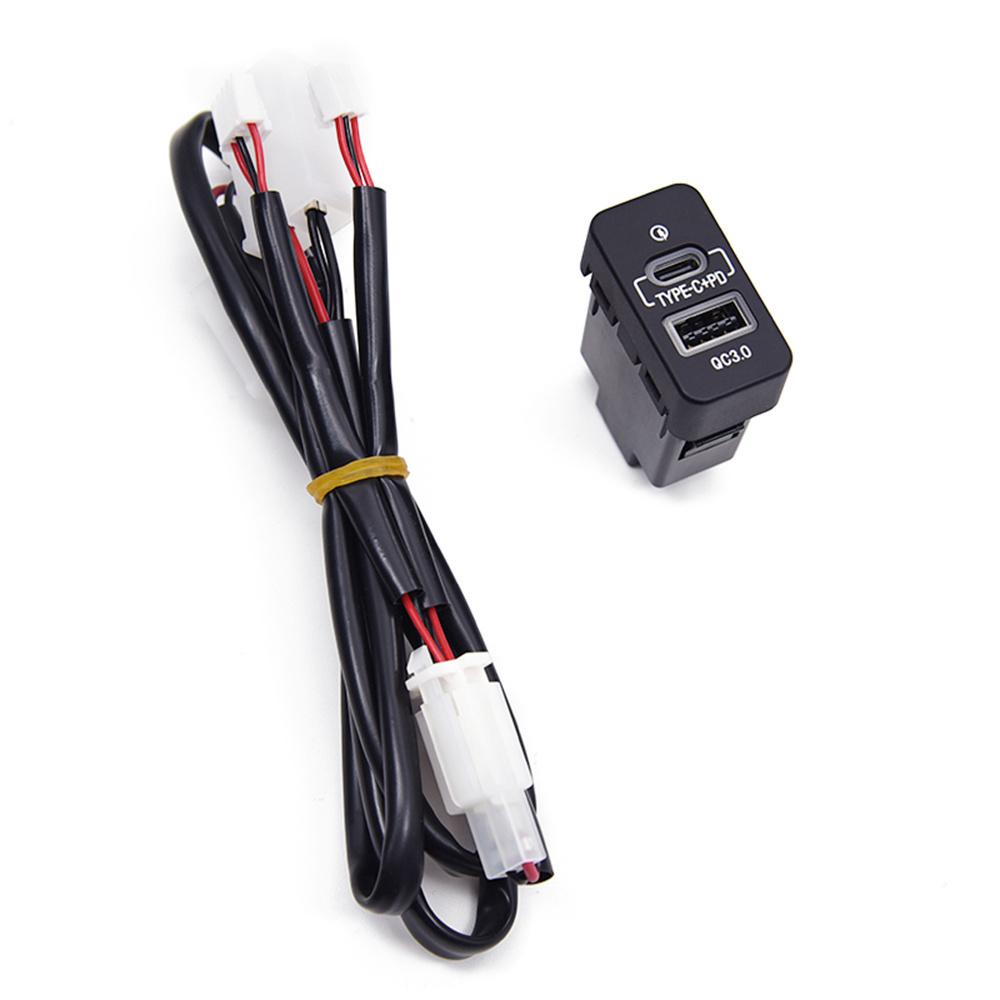 18W Car Charger Type-C+QC3.0 Fast Charging For Haval H6 M6