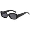 Sunglasses Women'S Retro Street Style Glasses Personalized Rectangular Sunglasses Men