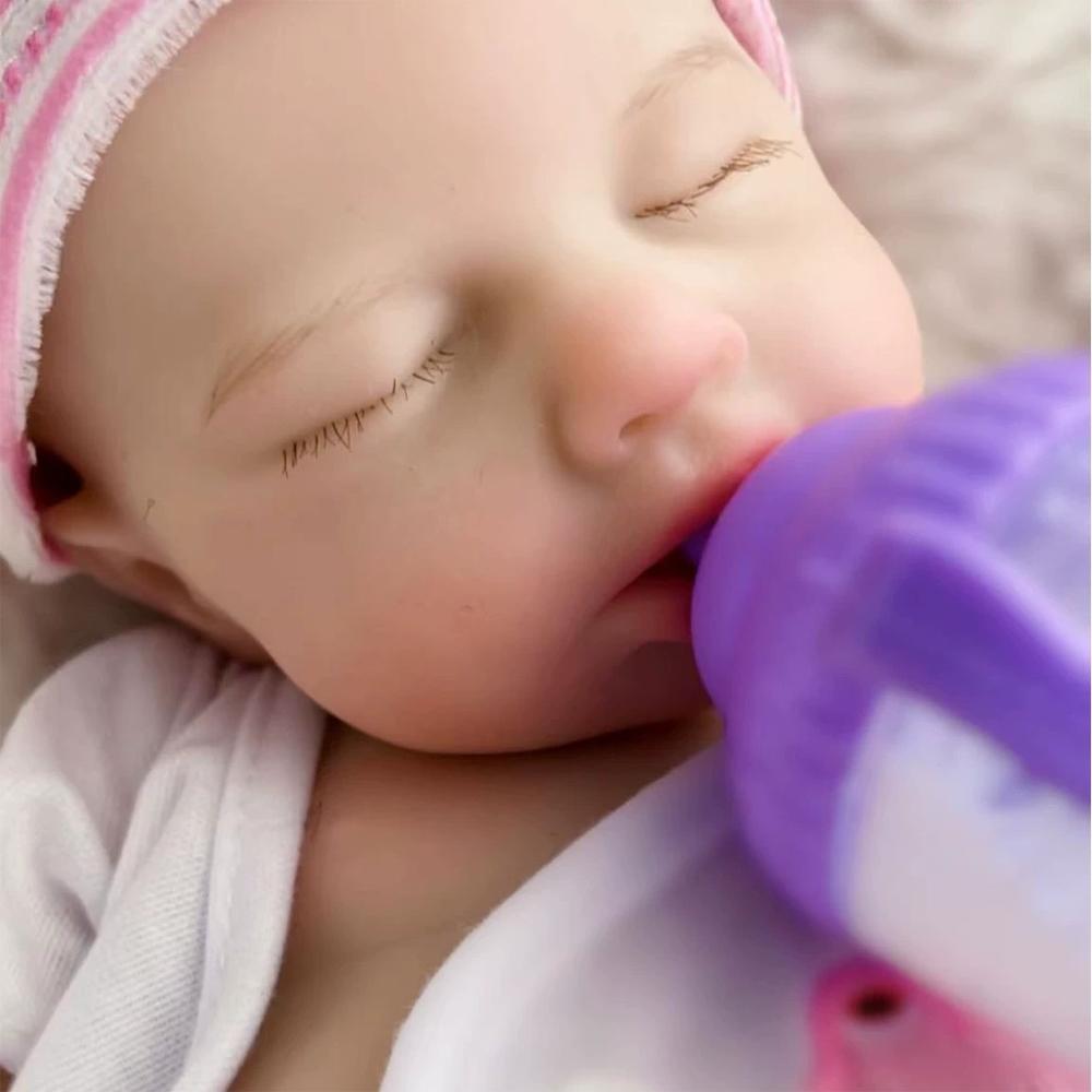 13" 33Cm Full Body Silicone Baby Doll Lifelike Mini Reborn Doll Surprice Children Anti-Stress My Melody