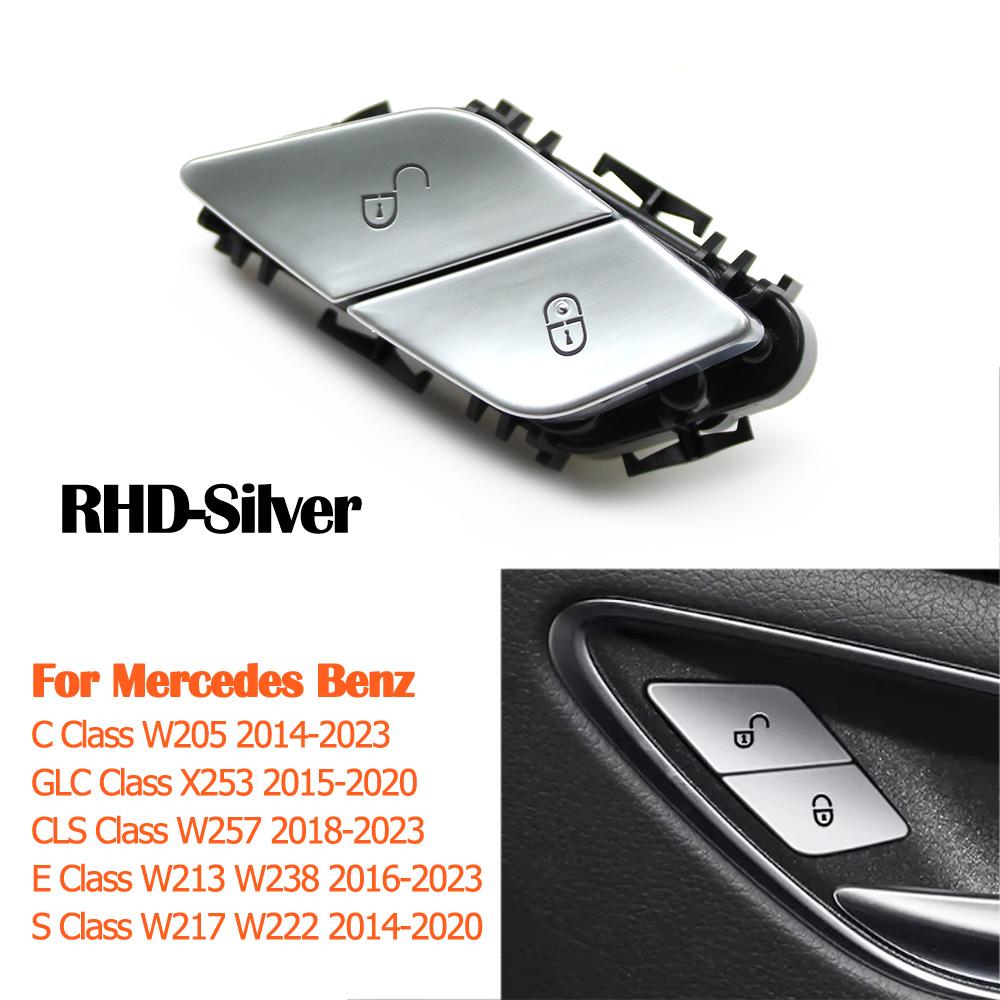 LHD RHD Interior Car Door Lock Unlock Switch Push Button For Mercedes Benz C E S GLC CLS Class W205 W253 W257 W213 W238 W222