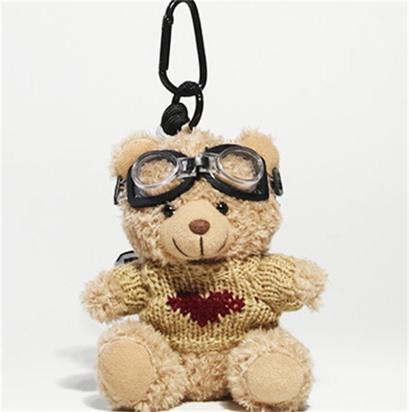 Panda Plysj Nøkkelring & Veskeanheng - Søtt Tegneserie Tilbehør