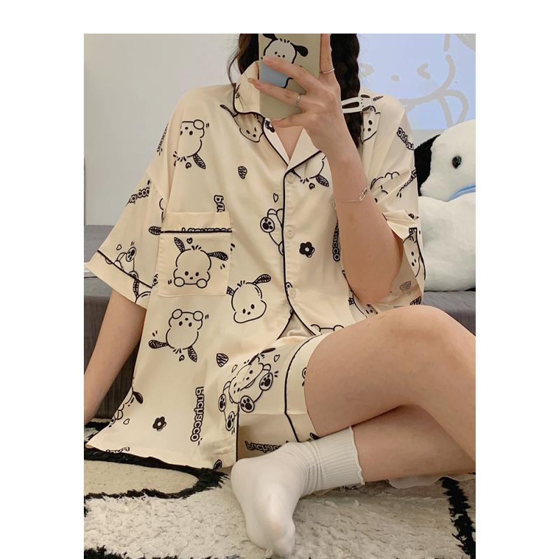 

ce шелковые пижамы женские 2023 новый домашний костюм комплект