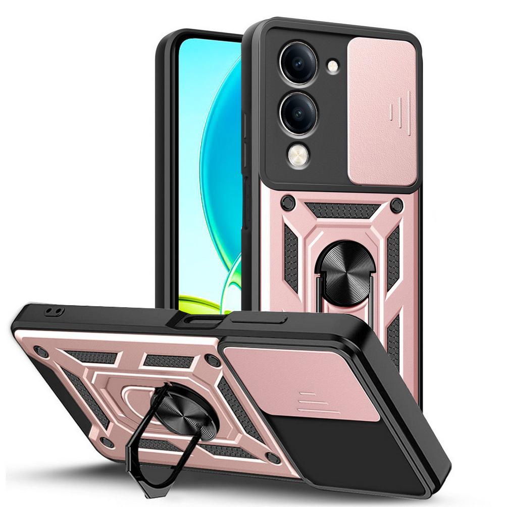 Camera Protect Case for VIVO Y04 Y29S Y39 Y38 Y19S Y28 Y100 Y36 Y35 Y16 Y55 Y75 Y77 Y17S Y22 Y21 Y22S Y33S Y20 Metal Ring Cover