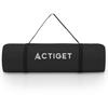 ACTIGET Yoga Mat, Fitness Exercise, Non-slip, 183x61x1.5 Cm, Pilates Mat, Black