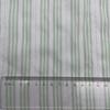 Green Stripe Jacquard Fabric - Polyester Cotton Blend for Women's Dresses & Shirts