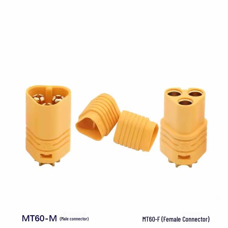 MT60-M To MT60-F Three-Phase RC Model ESC Motor Connector