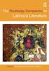 The The Routledge Companion To Latinoa Literature Book