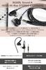 2025 Award NUARL Tuning Earphones Wired HDSS High Resolution MMCX Recable Compatible Canal Type Global Tuning Edition Black Foam Earpiece NUARL [VGP