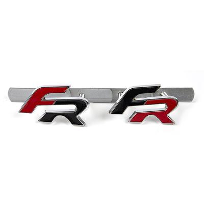 1pc 3D FR Car Front Grill Zinc Alloy Badge Emblem For Car Body Accessories Car Badge