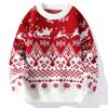 NASA Crewneck Sweater Loose Fit Knit Pullover Men Casual Top