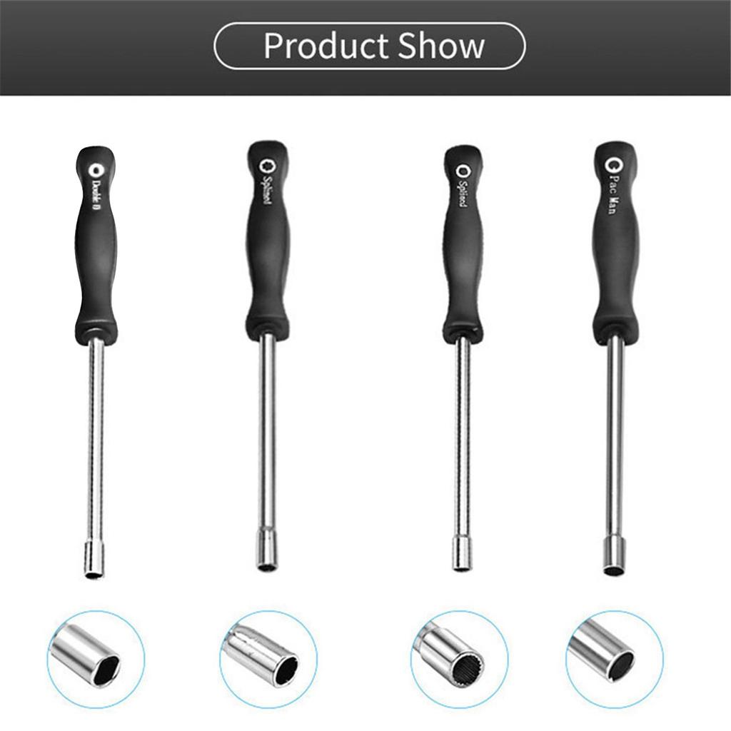 Carburetor Adjustment Screwdriver Set 8 Pieces Precision Tools for Small Engine Repair and Maintenance with Ergonomic Handles and Durable Shafts